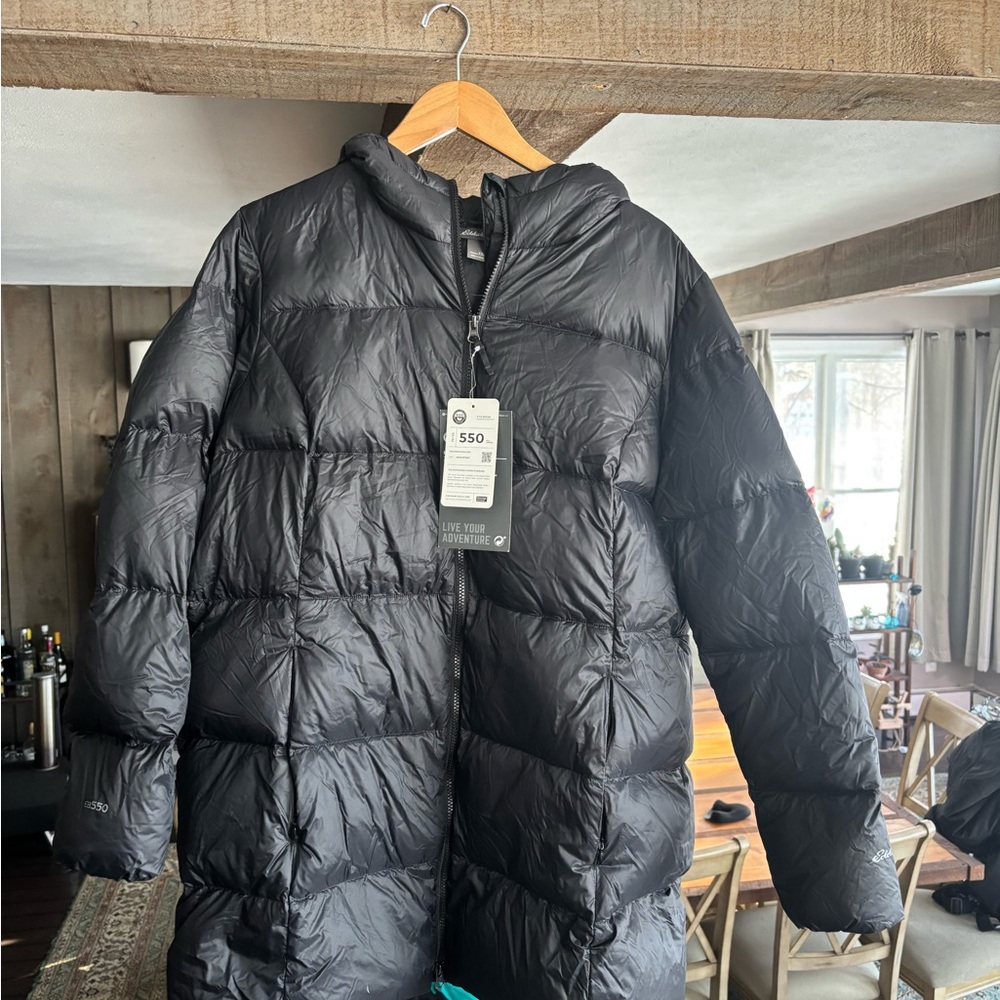 Eddie Bauer Black Puffer Jacket